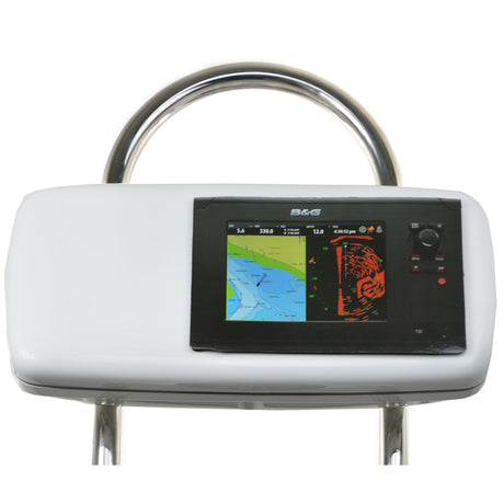 NavPod GP2040-08 SystemPod Pre-Cut f/Simrad NSS8 B&G Zeus Touch 8 & 2 Instrument f/12" Wide Guard