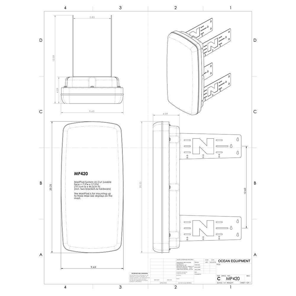 NavPod MP420 Maxi MastPod System_Additional1