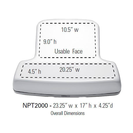 NavPod SuperSailPod Uncut f/4 Instruments & Up To A 9" MFD f/12" Wide Guard_Additional1