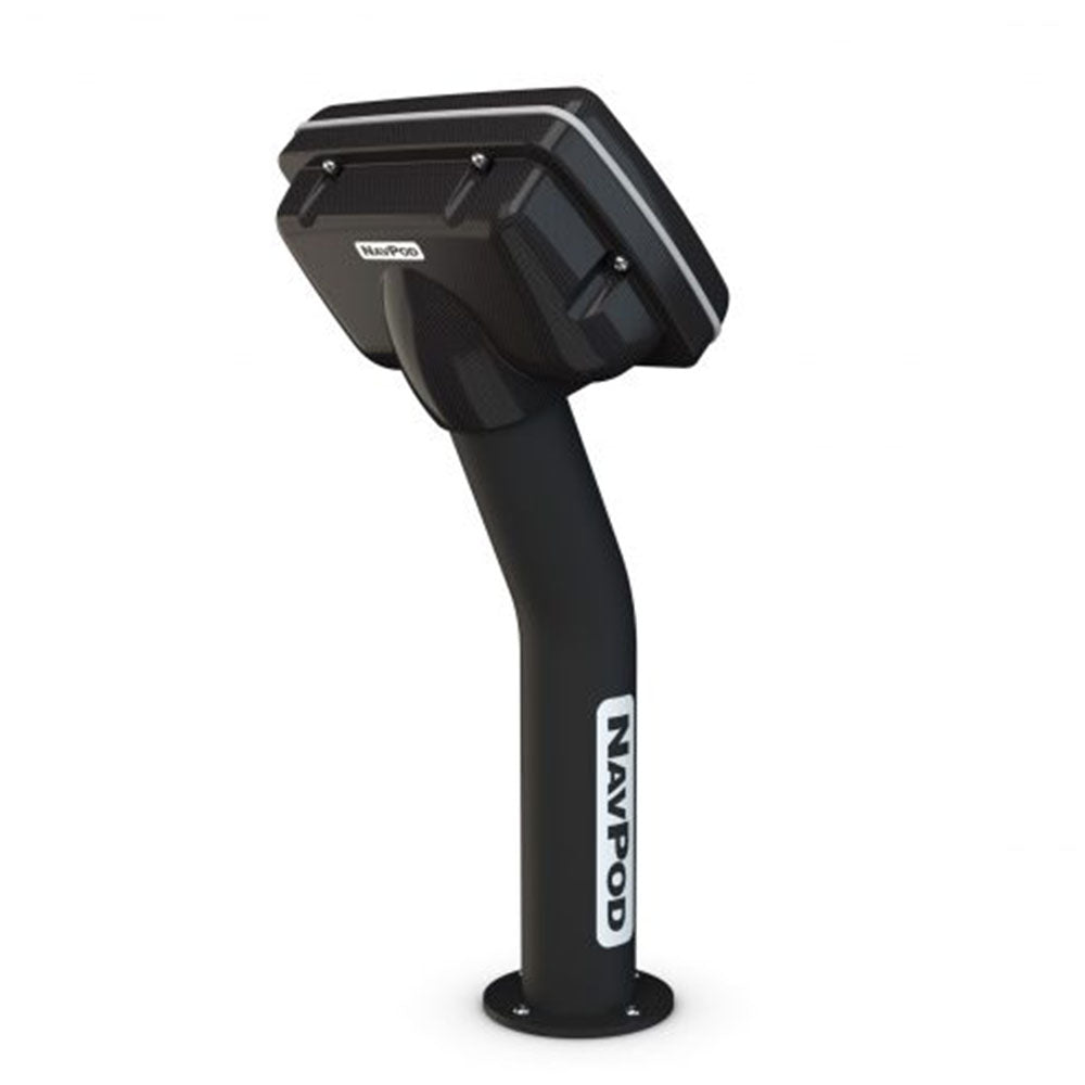 Navpod PedestalPod 45&#176; Pre-Cut for Simrad GO7-XSR,GO7-XSE / B&G VULCAN7R (With Radar) (Carbon S