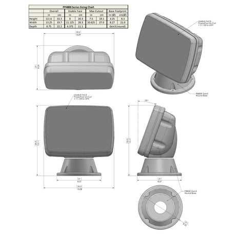 NavPod PP4800-07 PowerPod Pre-Cut f/Raymarine AXIOM 9_Additional1