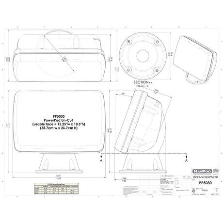 NavPod PP5030-01 PowerPod Pre-Cut f/Humminbird ION 12.1"_Additional1