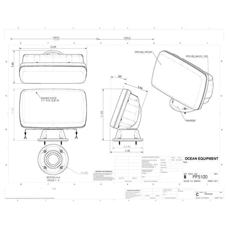 NavPod PP5100-01 PowerPod Pre-Cut f/Humminbird HELIX 10 & HELIX 9 Series - Carbon Black_Additional1