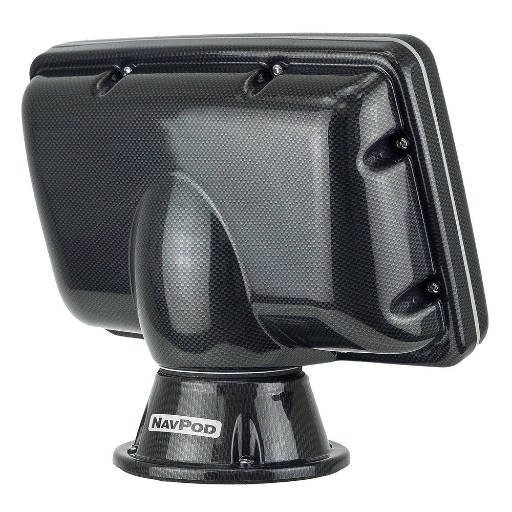 NavPod PP5200-12 PowerPod Pre-Cut f/Garmin GPSMAP 7412/7412xsv & 7612/7612xsv - Carbon Black