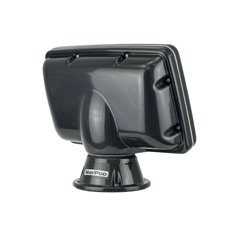 Navpod PowerPod Pre-Cut for Garmin GPSMAP 1242xsv TOUCH/ 1222xsv TOUCH / 1222 TOUCH - Carbon