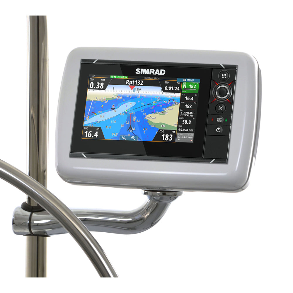 NavPod RMX4406 RailMount Pre-Cut f/Simrad NSS7 evo2 or B&G Zeus2 7