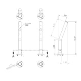 NavPod Stanchion Kit SK135 - For All SailPods & Most SystemPods_Additional2