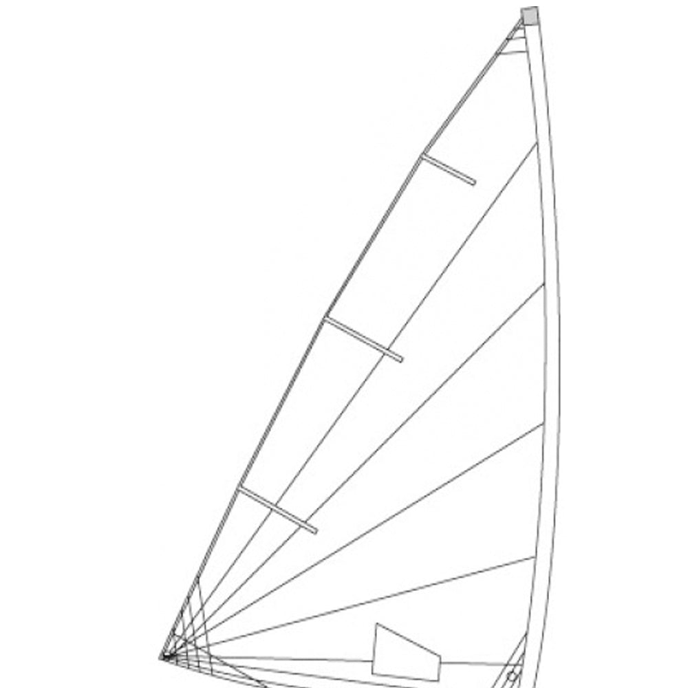 Optiparts Laser Training Mainsail (ILCA 6)