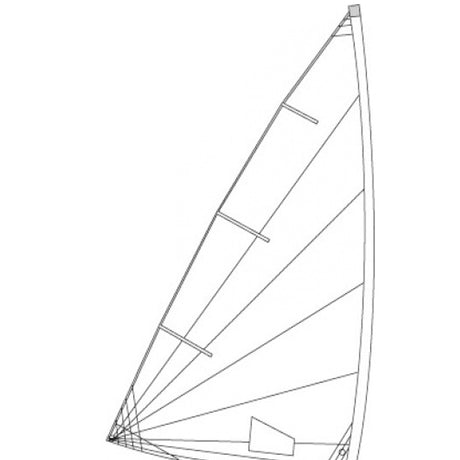 Optiparts Laser Training Mainsail (ILCA 6)