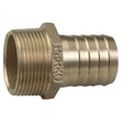 Perko 1-1/4" Pipe to Hose Adapter Straight Bronze