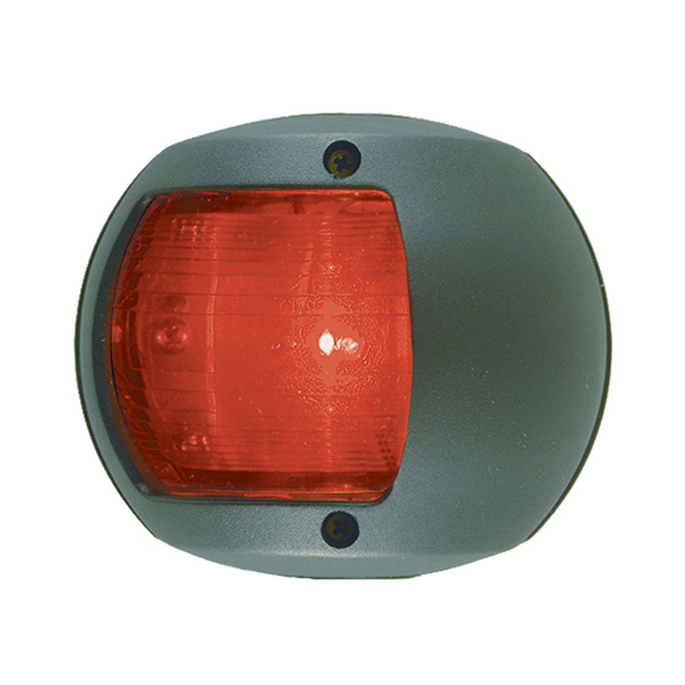 Perko Side Lights - Horizontal Mount 112.5&deg; 2nm Red (Black Housing)