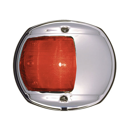 Perko Side Lights - Horizontal Mount 112.5&deg; 2nm Red (Chrome Housing)