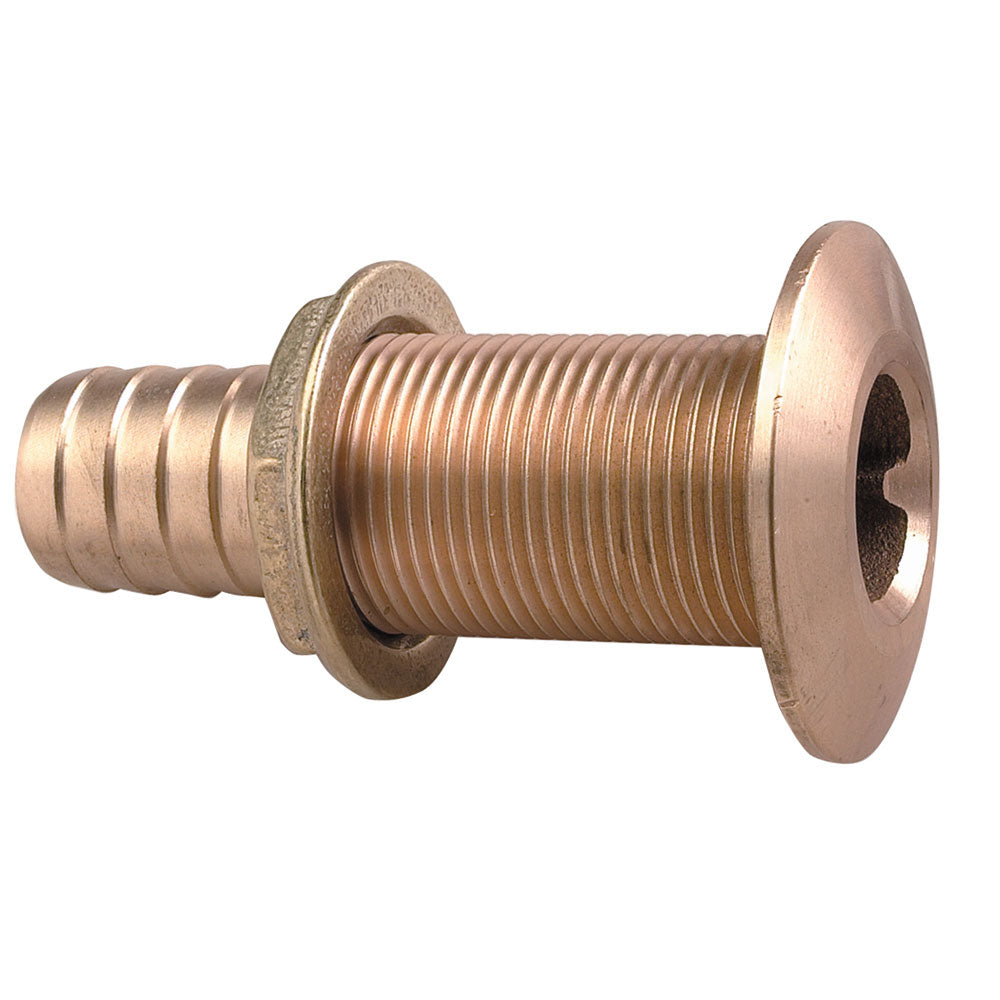 Perko 5/8" Thru-Hull Fitting f/ Hose Bronze