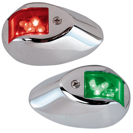 Perko Side Lights - Vertical Mount 112.5&deg; 2nm Kit (Chrome Housing)