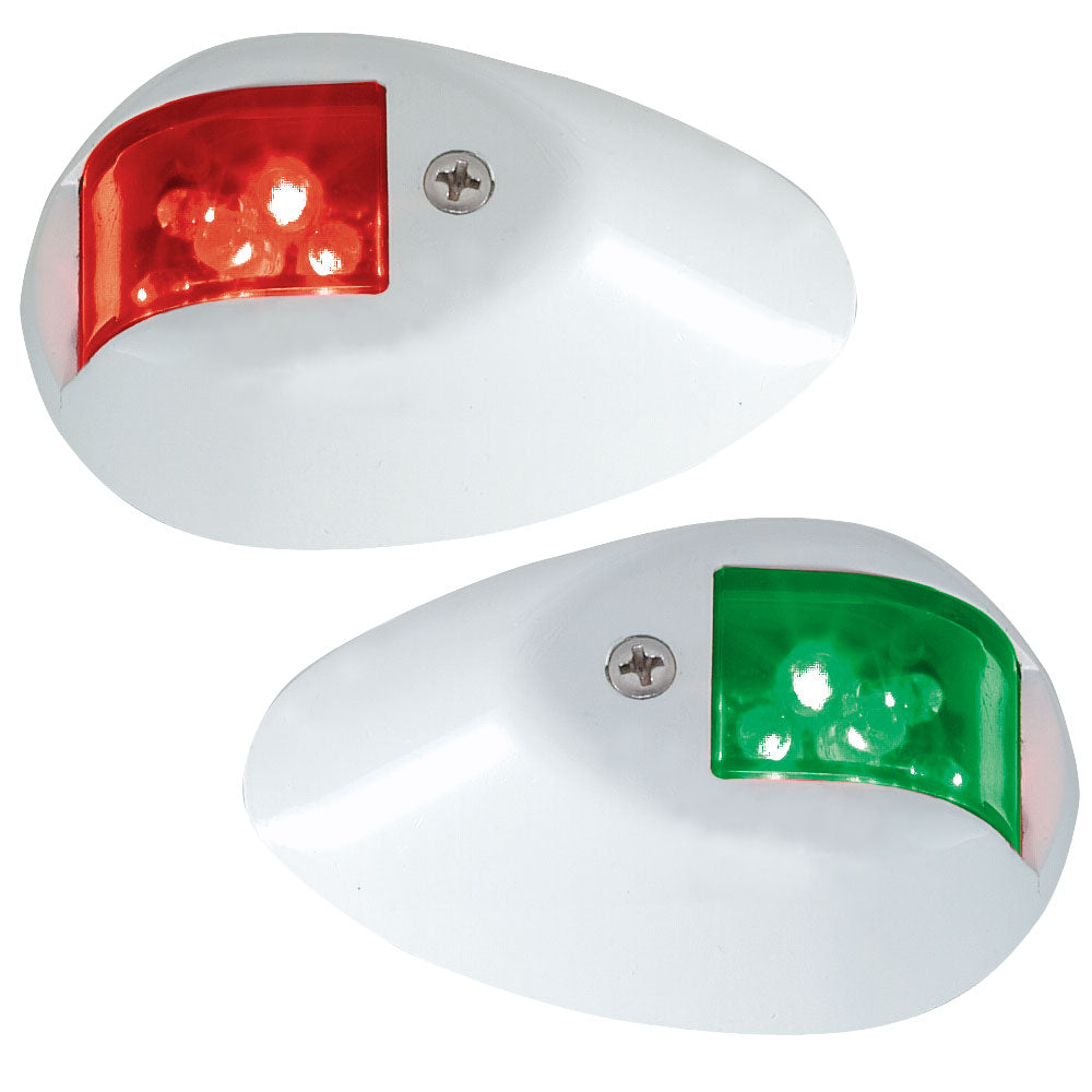 Perko Side Lights - Vertical Mount 112.5&deg; 2nm Kit (White Housing)