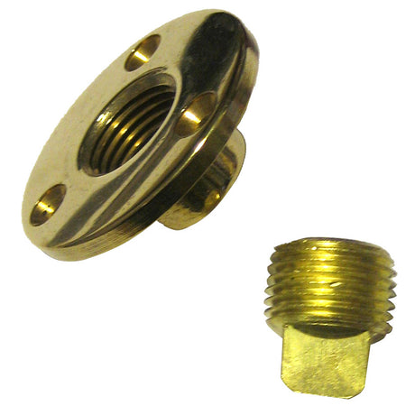 Perko Garboard Drain & Drain Plug Assy Cast Bronze/Brass