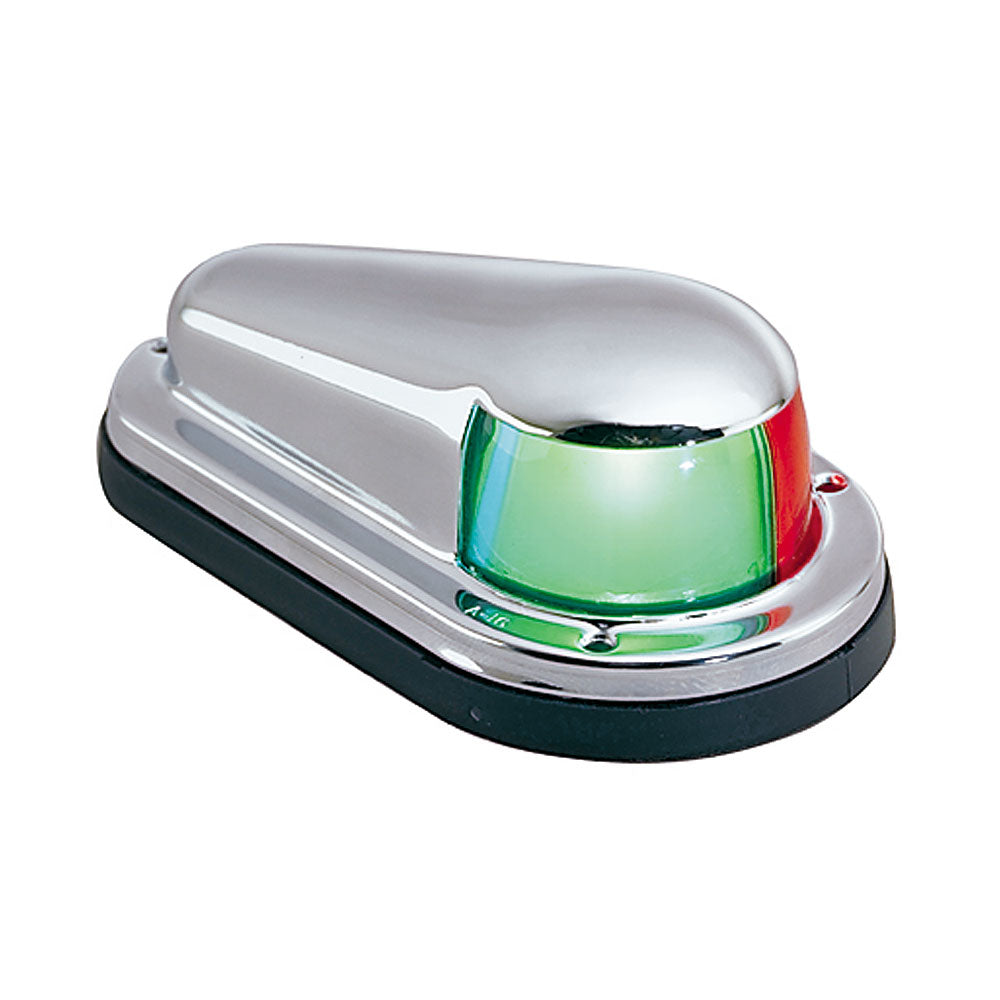 Perko Side Lights - Horizontal Mount 112.5&deg; 2nm Bi-Color (Chrome Housing)