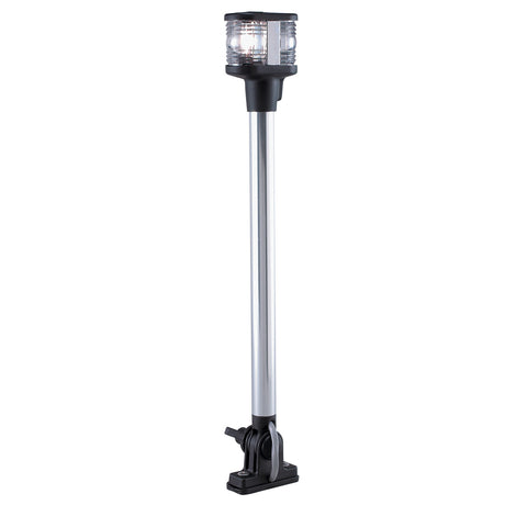 Perko All Round Lights - Pole Light, Folding w/ Masthead Light, Vertical - 14"