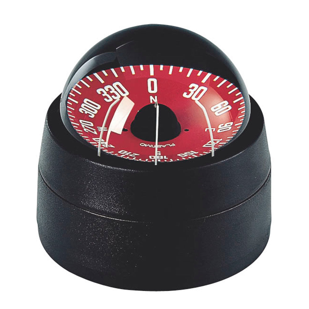 Plastimo Mini-B Olympic Compass Black - Red Flat Card, Binnacle Mount