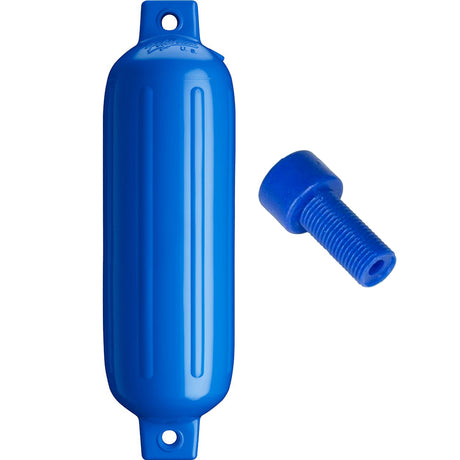 Polyform U.S. Fenders - G-3 Cylindrical Double Eye w/ Adapter (5" x 19") - Blue