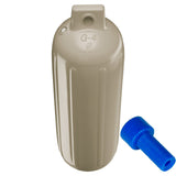 Polyform U.S. Fenders - G-4 Cylindrical Double Eye w/ Adapter (6.5" x 22") - Sand_Additional1