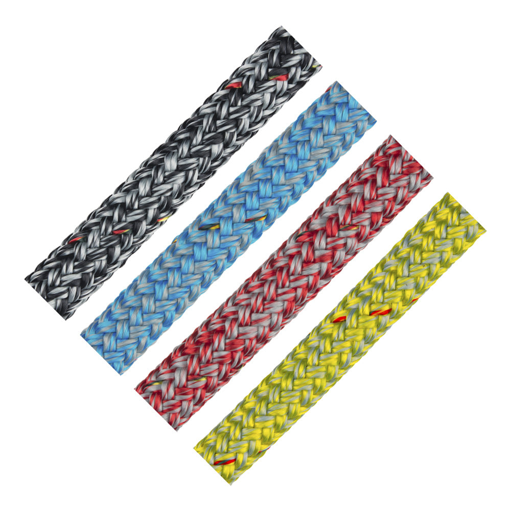 Premium Ropes DX Cup - 12 mm (1/2 in) Dyneema SK78 core / Polyester cover