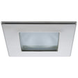 Quick Marina XP Downlight LED - 6W, IP66, Screw Mounted - Square Stainless Bezel, Round Daylight Lig