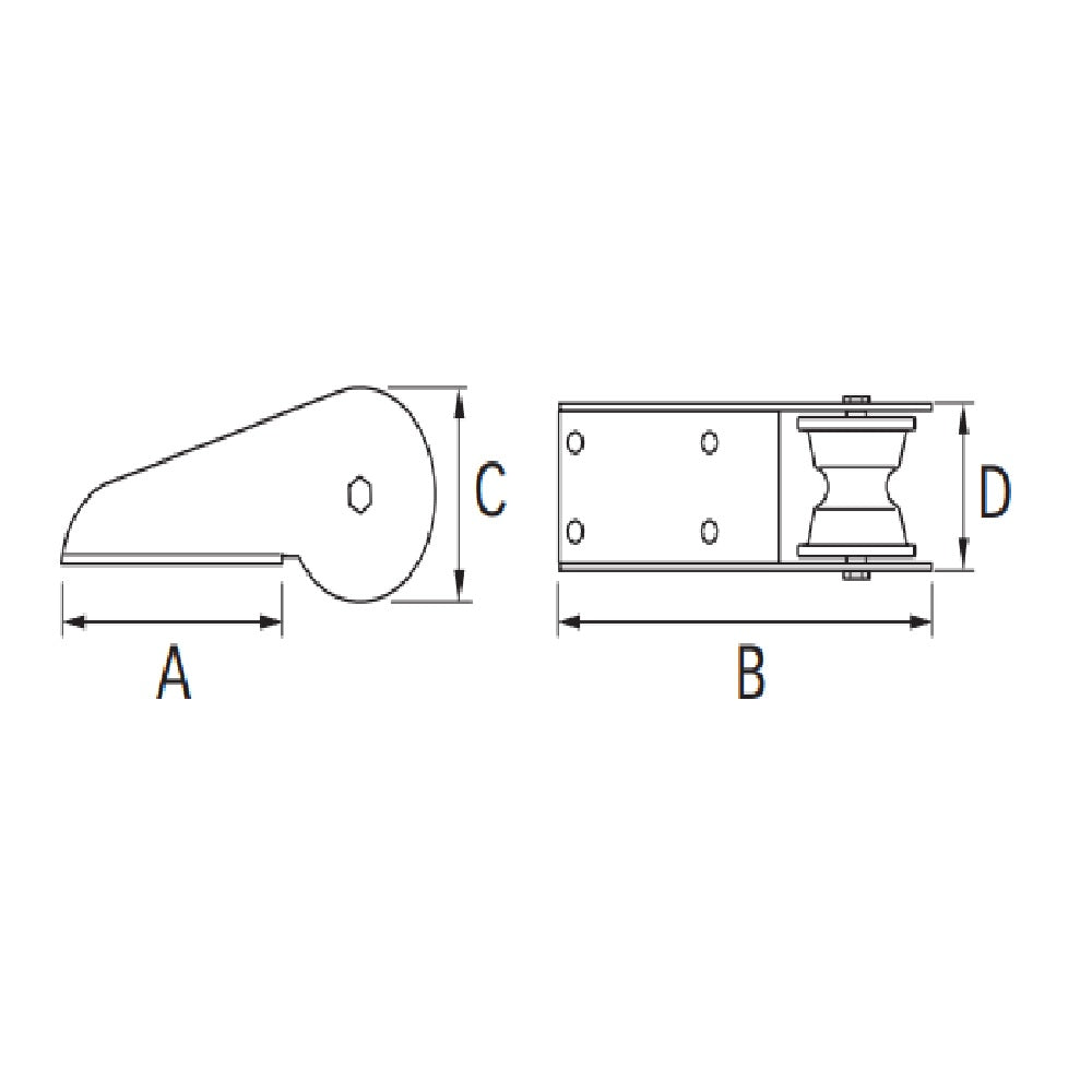 Quick Bow Roller L220 Mod.3 (Inox)_Additional1