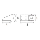 Quick Bow Roller L220 Mod.3 (Inox)_Additional1