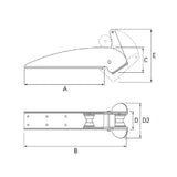 Quick Bow Roller L600 Mod.2 (Inox)_Additional1