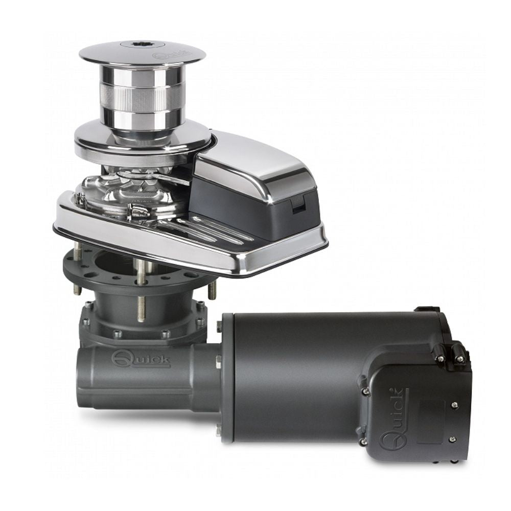 Quick Windlass - DR4 Dylan w/Drum 1500W 12V (12mm Chain, 3/4" Rope)