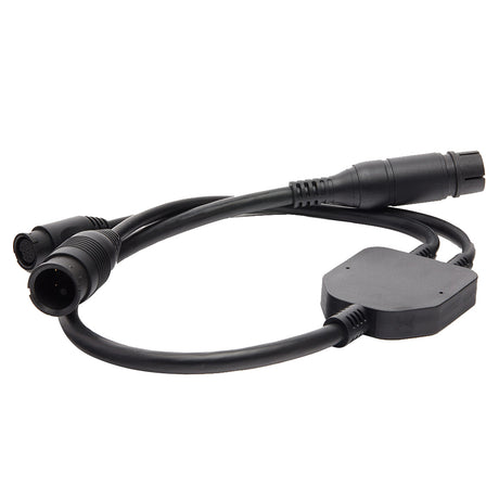 Raymarine Adapter Cable - 25-Pin to 9-Pin &amp; 8-Pin - Y-Cable to DownVision &amp; CP370 Transducer