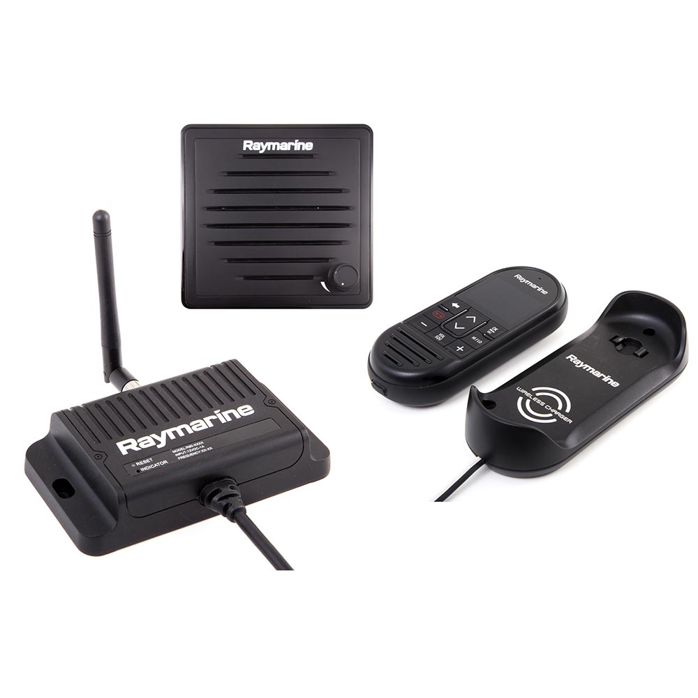 Raymarine Ray90 Wireless Second Station Kit with Passive Speaker, Wireless Handset &amp; Wireless Hu