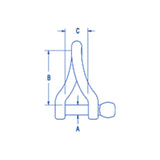 Ronstan Twisted Shackle - 5/32" Pin - 29/32"L x 11/32"W_Additional1