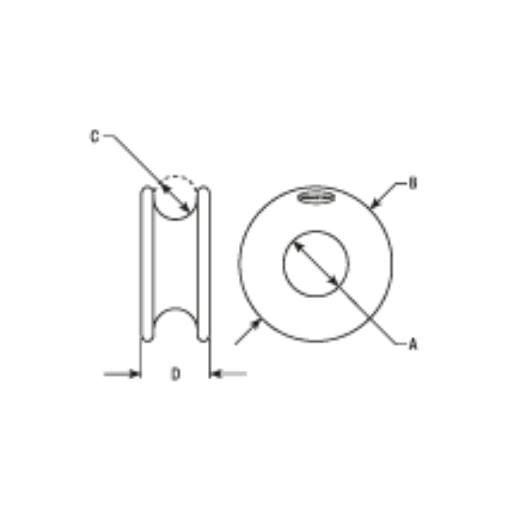 Ronstan Low Friction Ring - 8mm Hole_Additional1