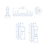 Ronstan Series 26 Reef Car, 90mm x 69mm_Additional1