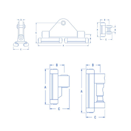 Ronstan Series 26 Reef Car, 90mm x 69mm_Additional1