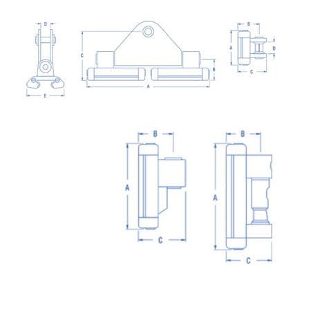 Ronstan Series 30 Intermediate Car, 78mm x 76mm_Additional1