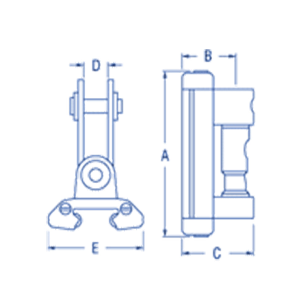 Ronstan Series 22 CB BattenCar, 72mm x 47mm (Luff Groove track only)_Additional1