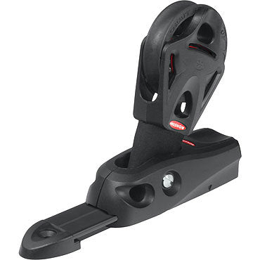 Ronstan Genoa Car - T-Track Composite Slide - Series 25 - w/ Series 55 Orbit Block & Plunger Stop - Length: 4.0 in (102.0 mm)