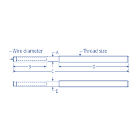 Ronstan T10 Swg Terminal,1/8 Wire 1/4 Thread_Additional1