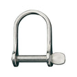 Ronstan Shackle, Wide Dee, Pin 3/16 in., L:28mm, W:21mm