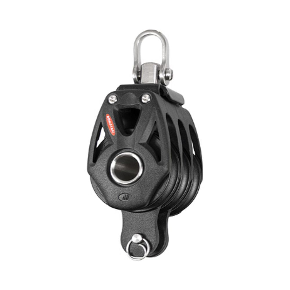 Ronstan S40 BB Orbit Block,Triple,Becket,Swivel Shackle