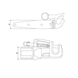 Ronstan Spinnaker Pole End suits 38mm Out Diam. Pole_Additional1