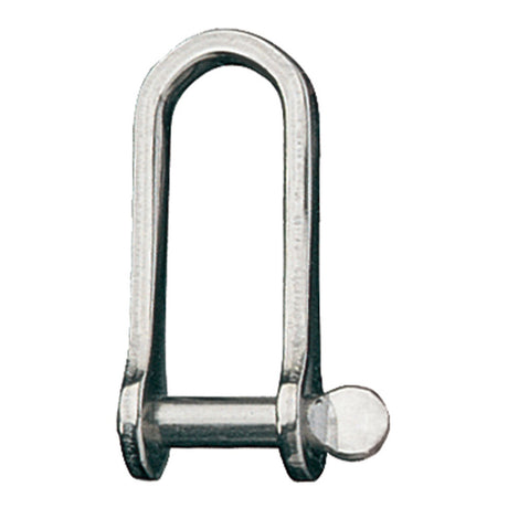 Ronstan Shackle, Long Dee, Pin 1/4 in., L:43mm, W:14mm