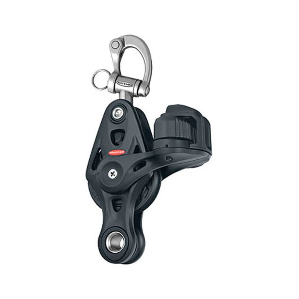 Ronstan Series 60 Core Block, Fiddle Cleat Snap Shackle