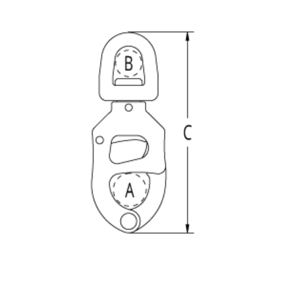 Ronstan Triggersnap Shackle, Small Bail,80mm_Additional1