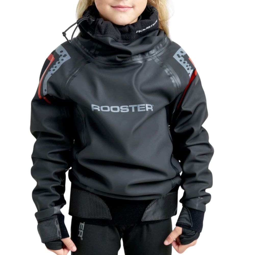 Rooster Pro Aquafleece Top - Black (Junior)_Additional1