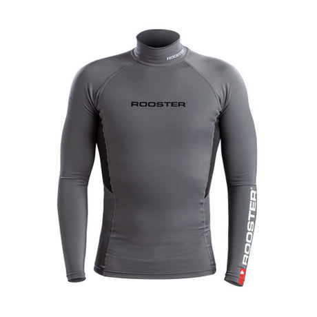 Rooster Rash Top Long Sleeve (Junior) - Graphite