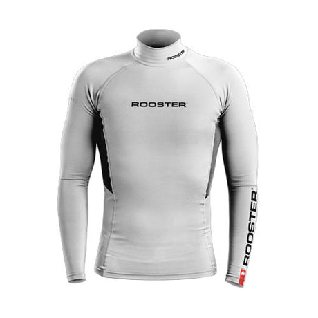 Rooster Rash Top Long Sleeve (Junior) - White